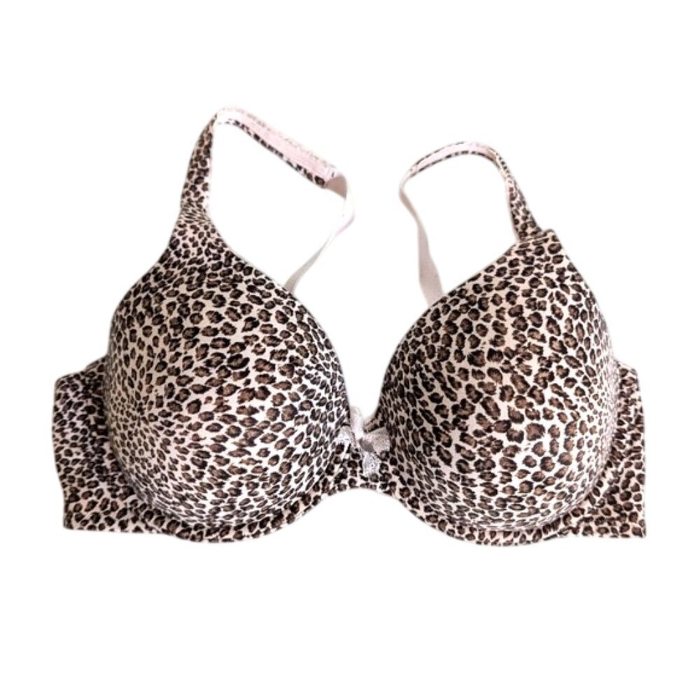 Vs Lined Perfect Coverage Leopard Print 36c - image 1